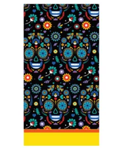Disposable Tableware Sugar Plum Party Guest Towel Day Of Dead (32-Piece)
