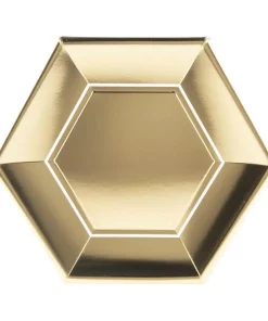 Disposable Tableware Sugar Plum Party Dinner Plate Glam (Set Of 16)