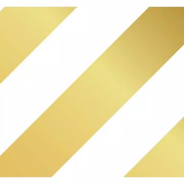 Disposable Tableware Sugar Plum Party 32-Piece Gold And White Assorted Disposable Cocktail Paper Napkin - Image 2