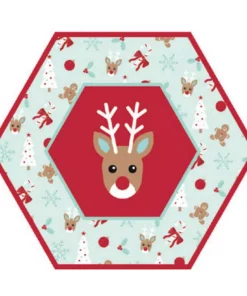 Disposable Tableware Sugar Plum Party Dinner Plate Holly Jolly (16-Piece)