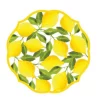 Disposable Tableware Sugar Plum Party Dinner Plate Lemons (16-Piece)