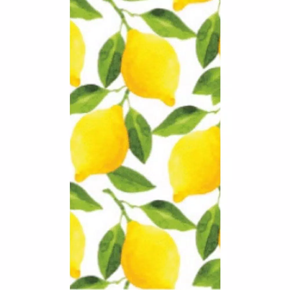 Disposable Tableware Sugar Plum Party 32-Piece Lemons Assorted Disposable Paper Napkin - Image 2