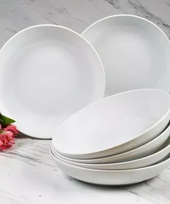 Dinnerware Certified International Bianca White Dinner Bowls (Set Of 6)